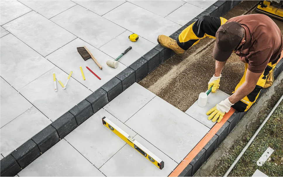 Patio Laying